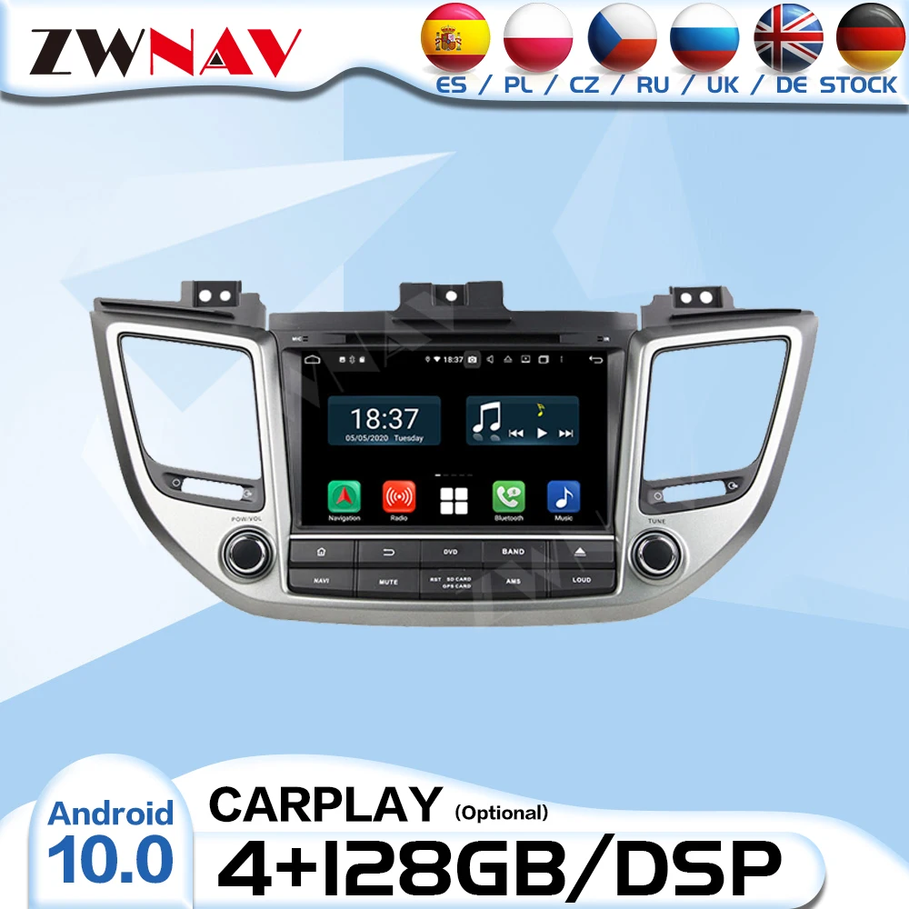 2 Din Android 10 Radio Receiver For Hyundai Tucson IX35 2014 2015 2016 2017 2018 2019 Auto Car Stereo Player GPS Navi Head Unit
2 Din Android 10 Radio Receiver For Hyundai Tucson IX35 2014 2015 2016 2017 2018 2019 Auto Car Stereo Player GPS Navi Head Unit