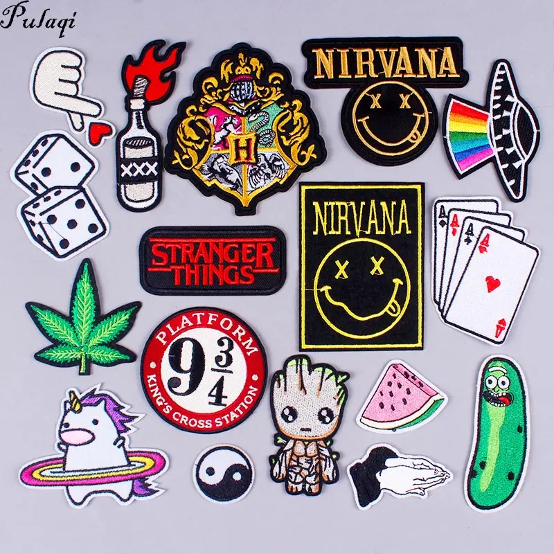 Strange Things Patch Iron On Patches For Clothing Nirvene Maple Leaf Thermo Stickers On Clothes Appliques Stripes Groot Stickers
Strange Things Patch Iron On Patches For Clothing Nirvene Maple Leaf Thermo Stickers On Clothes Appliques Stripes Groot Stickers