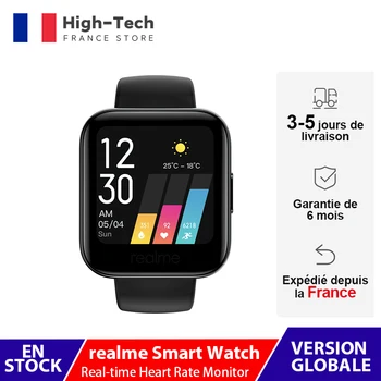 Global Version realme Smart Watch 1.4" Color Touchscreen 24-hour Real-time Heart Rate Blood-Oxygen Monitor IP68 Bluetooth 5.0
Global Version realme Smart Watch 1.4" Color Touchscreen 24-hour Real-time Heart Rate Blood-Oxygen Monitor IP68 Bluetooth 5.0