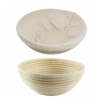 Rattan Basket Wicker Banneton Bortform Rattan Bread Proofing Storage Box Round Fruit Tray Dough Food Storage Container Organizer
Rattan Basket Wicker Banneton Bortform Rattan Bread Proofing Storage Box Round Fruit Tray Dough Food Storage Container Organizer