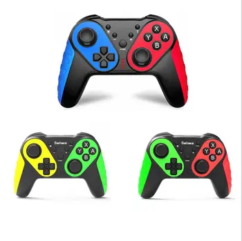 Game Handle Wireless Bluetooth Gamepad Controller PC Joystick with NFC Vibration 6-Axis Sensor for Switch Pro Console
Game Handle Wireless Bluetooth Gamepad Controller PC Joystick with NFC Vibration 6-Axis Sensor for Switch Pro Console