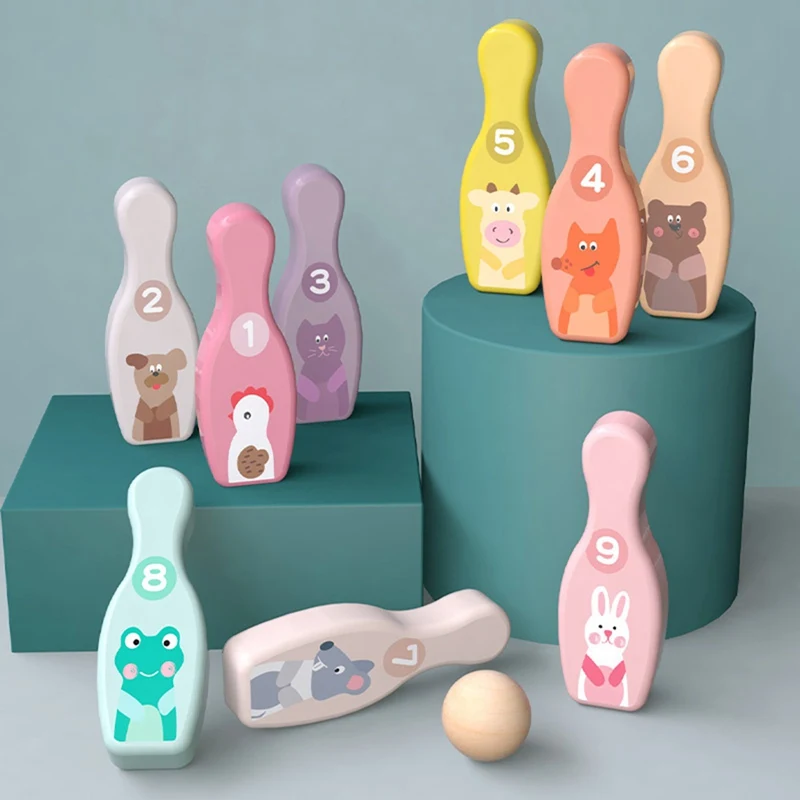 Wooden Children's Fun Animal Bowling Decompression Creative Interactive Toy Outdoor Game Educational Puzzle Toys Kids Gifts
Wooden Children's Fun Animal Bowling Decompression Creative Interactive Toy Outdoor Game Educational Puzzle Toys Kids Gifts