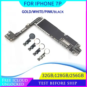 32GB / 128GB / 256GB for iphone 7 Plus Motherboard With Touch ID/Without Touch ID,Free iCloud for iphone 7Plus 7P Mainboard
32GB / 128GB / 256GB for iphone 7 Plus Motherboard With Touch ID/Without Touch ID,Free iCloud for iphone 7Plus 7P Mainboard