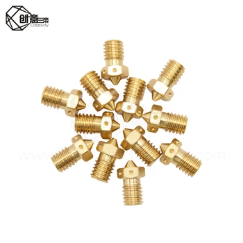 Top quality V6 Brass Nozzle for 3D printers hotend 0.4MM 3D printer nozzle for E3D Hotend Titan Extruder Prusa i3 mk3
Top quality V6 Brass Nozzle for 3D printers hotend 0.4MM 3D printer nozzle for E3D Hotend Titan Extruder Prusa i3 mk3