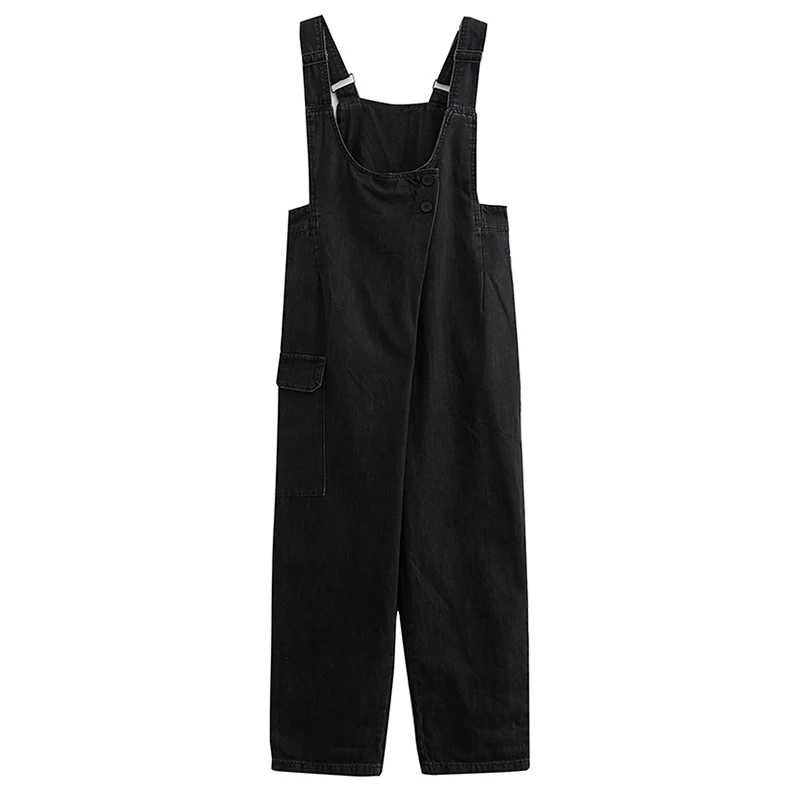 Plus Size Black Denim Jumpsuit Women Loose Wide Leg Jeans Overalls Casual Straps Rompers Overoles Jeans Mujer Bib Baggy Pants
Plus Size Black Denim Jumpsuit Women Loose Wide Leg Jeans Overalls Casual Straps Rompers Overoles Jeans Mujer Bib Baggy Pants