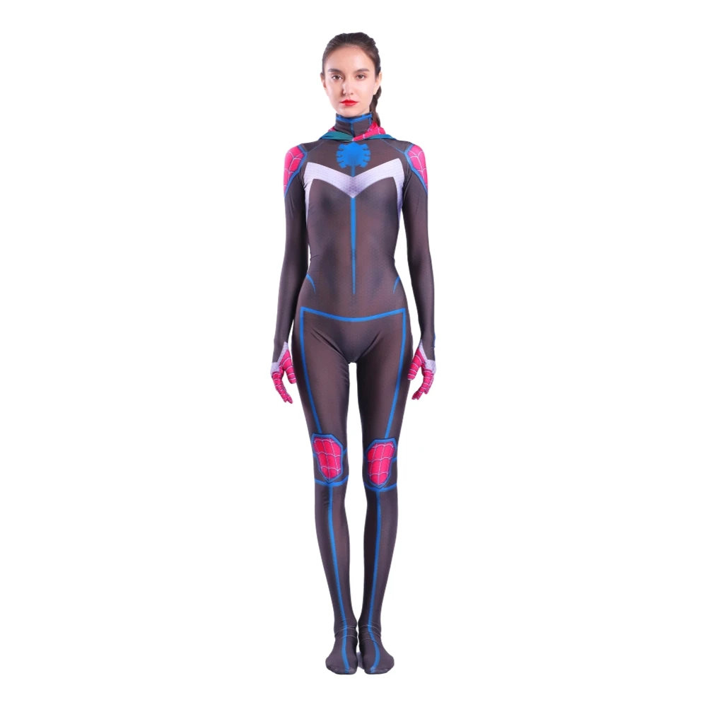 Women Girls Venom Spider Gwen Stacy Cosplay Costume Spider Zentai Superhero Bodysuit Suit Jumpsuits costume
Women Girls Venom Spider Gwen Stacy Cosplay Costume Spider Zentai Superhero Bodysuit Suit Jumpsuits costume