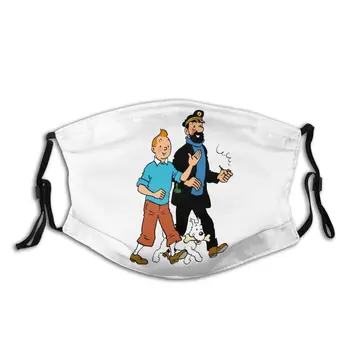 Tintin And Haddock Reusable Face Mask with Filter The Adventures of Tintin Dust Mask Respirator Mouth Muffle
Tintin And Haddock Reusable Face Mask with Filter The Adventures of Tintin Dust Mask Respirator Mouth Muffle