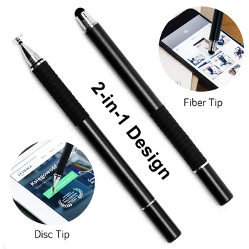 Stylus Touch Screen Pen for iPad Pro 2 in 1 Universal Capacitive Stylus Drawing Pen for Android Device Smartphone Tablet
Stylus Touch Screen Pen for iPad Pro 2 in 1 Universal Capacitive Stylus Drawing Pen for Android Device Smartphone Tablet