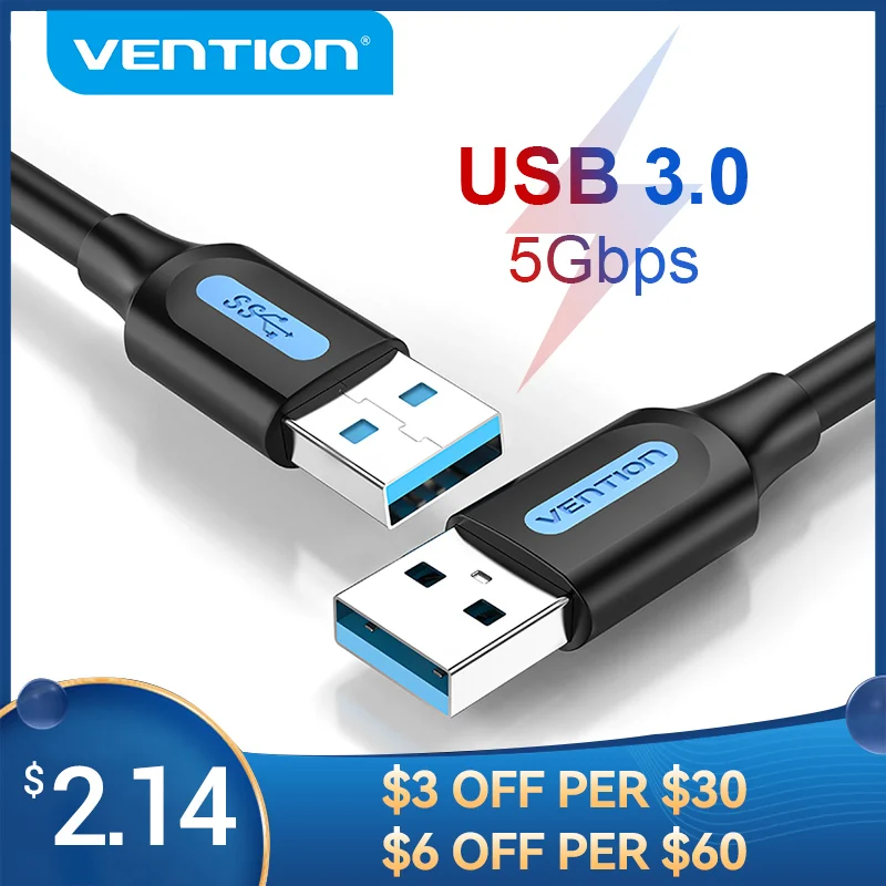 Удлинительный кабель Vention USB-USB USB-кабель Папа-папа 3 0 2 USB-удлинитель для жесткого