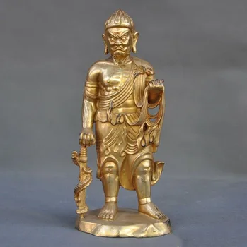 wedding decoration Tibetan Buddhism bronze Gilt Warrior hold katana Fudo Acalanatha Buddha Statue
wedding decoration Tibetan Buddhism bronze Gilt Warrior hold katana Fudo Acalanatha Buddha Statue