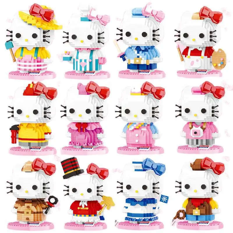 Balody Mini Bricks Cartoon Building Blocks creator Hello Cat Model Anime Auction Girls Birthday Gifts Lovely Toys For children
Balody Mini Bricks Cartoon Building Blocks creator Hello Cat Model Anime Auction Girls Birthday Gifts Lovely Toys For children