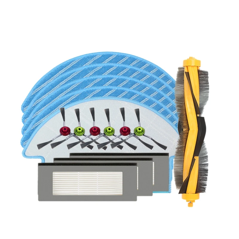 Replacement for Ecovacs Deebot Dn55 Robot Main Brush Roller Brush Rag Mop Vacuum Cleaner Accessory Kit
Replacement for Ecovacs Deebot Dn55 Robot Main Brush Roller Brush Rag Mop Vacuum Cleaner Accessory Kit