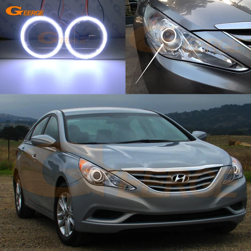 For Hyundai Sonata i45 YF 2011 2012 2013 2014 Excellent Ultra bright illumination COB led angel eyes halo rings
For Hyundai Sonata i45 YF 2011 2012 2013 2014 Excellent Ultra bright illumination COB led angel eyes halo rings