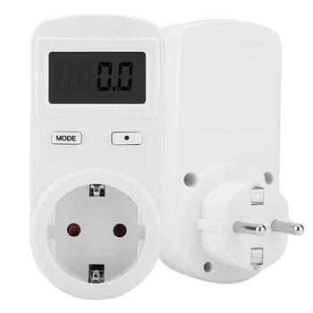 Electricity Statistics Socket Power Meter Energy Saving Monitor Voltage Watt Electric Socket Analyzer With LCD Display Screen
Electricity Statistics Socket Power Meter Energy Saving Monitor Voltage Watt Electric Socket Analyzer With LCD Display Screen