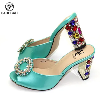 2020 New Arrivals Green Color Shoes In Heels for Italian Party with Crystal For Wedding Party
2020 New Arrivals Green Color Shoes In Heels for Italian Party with Crystal For Wedding Party