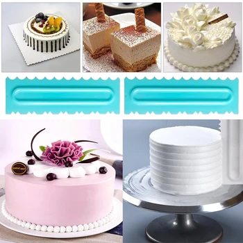 3Pcs Cake Scrapers Plastic Cake Decorating Comb Icing Smoother Scraper Pastry Baking Tool DIY Kitchen Bakeware Egg Cake Tools
3Pcs Cake Scrapers Plastic Cake Decorating Comb Icing Smoother Scraper Pastry Baking Tool DIY Kitchen Bakeware Egg Cake Tools