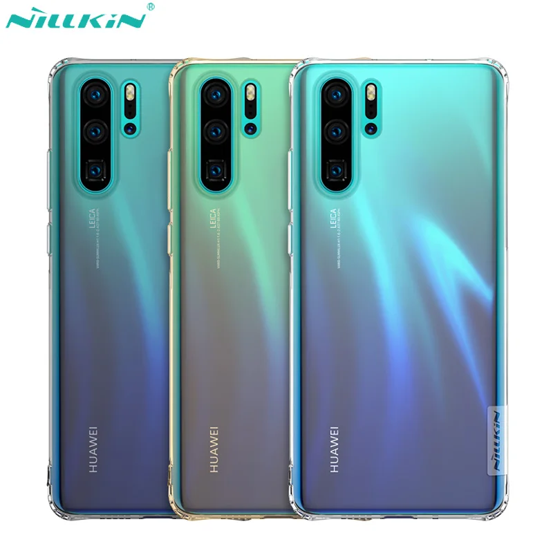 Мягкий ТПУ чехол Nillkin Nature для Huawei P30 Pro тонкий силиконовый прозрачный Lite Plus |