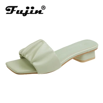 Fujin Women Slippers Square Toe Low Heels Fashion Summer Slides Square Heel Breathable 2020 Breathable Causal Women Shoes
Fujin Women Slippers Square Toe Low Heels Fashion Summer Slides Square Heel Breathable 2020 Breathable Causal Women Shoes