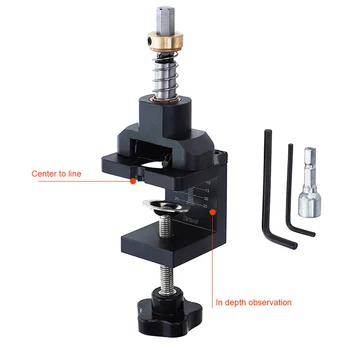 Adjustable Woodwork Tools Pocket Hole Drill Guide Locator Auxiliary Positioning Drilling Furniture Connecting Hole Puncher
Adjustable Woodwork Tools Pocket Hole Drill Guide Locator Auxiliary Positioning Drilling Furniture Connecting Hole Puncher