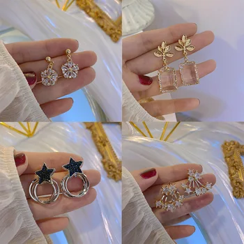 30 Pairs/lot luxury fashion women crystal style earring lot top quality zircon women wedding earring wholesale 201029-17
30 Pairs/lot luxury fashion women crystal style earring lot top quality zircon women wedding earring wholesale 201029-17