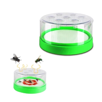 Reusable Clear Green Killing Fruit Fly Catcher Flies Killer Flying Attractants I 50JD 
Reusable Clear Green Killing Fruit Fly Catcher Flies Killer Flying Attractants I 50JD