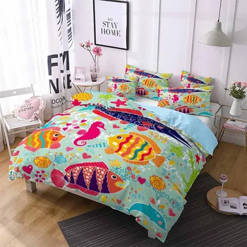 Custom Marine Life Microfiber Duvet Cover Fish Sea Horse Cartoon Bed Cover Queen King Dolphin Bed Linen Set Home Bedding Set
Custom Marine Life Microfiber Duvet Cover Fish Sea Horse Cartoon Bed Cover Queen King Dolphin Bed Linen Set Home Bedding Set