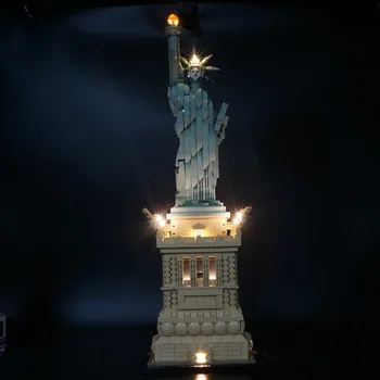 Kyglaring led light kit Light Set For 21042 Statue of Liberty Building Block (only LED included)
Kyglaring led light kit Light Set For 21042 Statue of Liberty Building Block (only LED included)