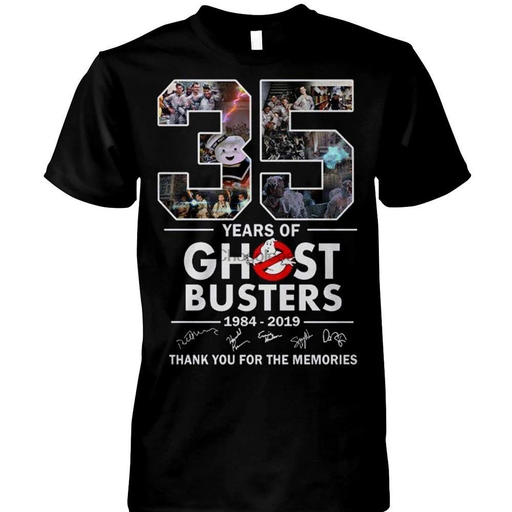 Мужская футболка с надписью Ghost Oil Подарочная Спасибо за воспоминания 35 лет 1984-2019 |