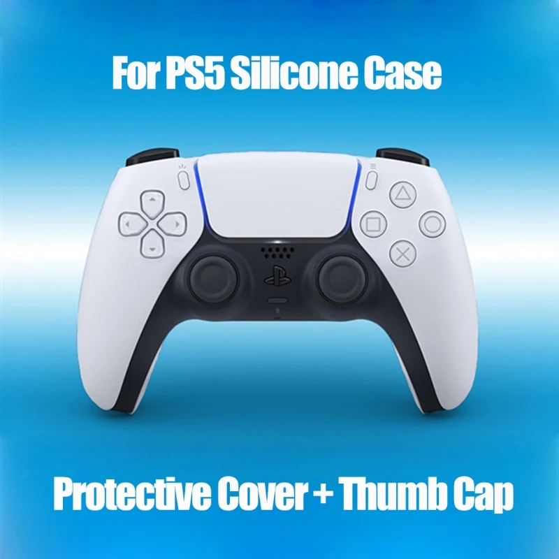 Silicone Case Skin Protective Cover Cat Paw Joystick Thumb Stick Grip Anti-Slip Cap for S-ony PlayStation PS5 Controller
Silicone Case Skin Protective Cover Cat Paw Joystick Thumb Stick Grip Anti-Slip Cap for S-ony PlayStation PS5 Controller