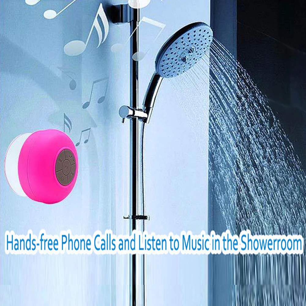JI-06 Waterproof shower bluetooth speaker mp3 player wireless Handsfree Portable speaker for phone Suction Mic Subwoofer
JI-06 Waterproof shower bluetooth speaker mp3 player wireless Handsfree Portable speaker for phone Suction Mic Subwoofer