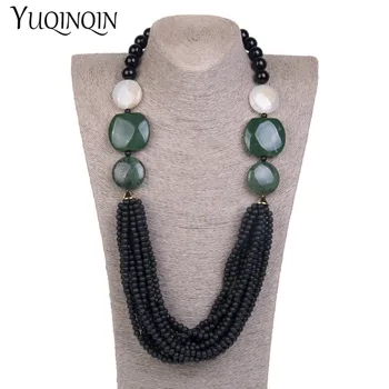 Fashion Big Long/Custom Chain Necklaces Female Statement Multi-layer Beads/Vintage Necklace Women Resin Acrylic Designer Jewelry
Fashion Big Long/Custom Chain Necklaces Female Statement Multi-layer Beads/Vintage Necklace Women Resin Acrylic Designer Jewelry