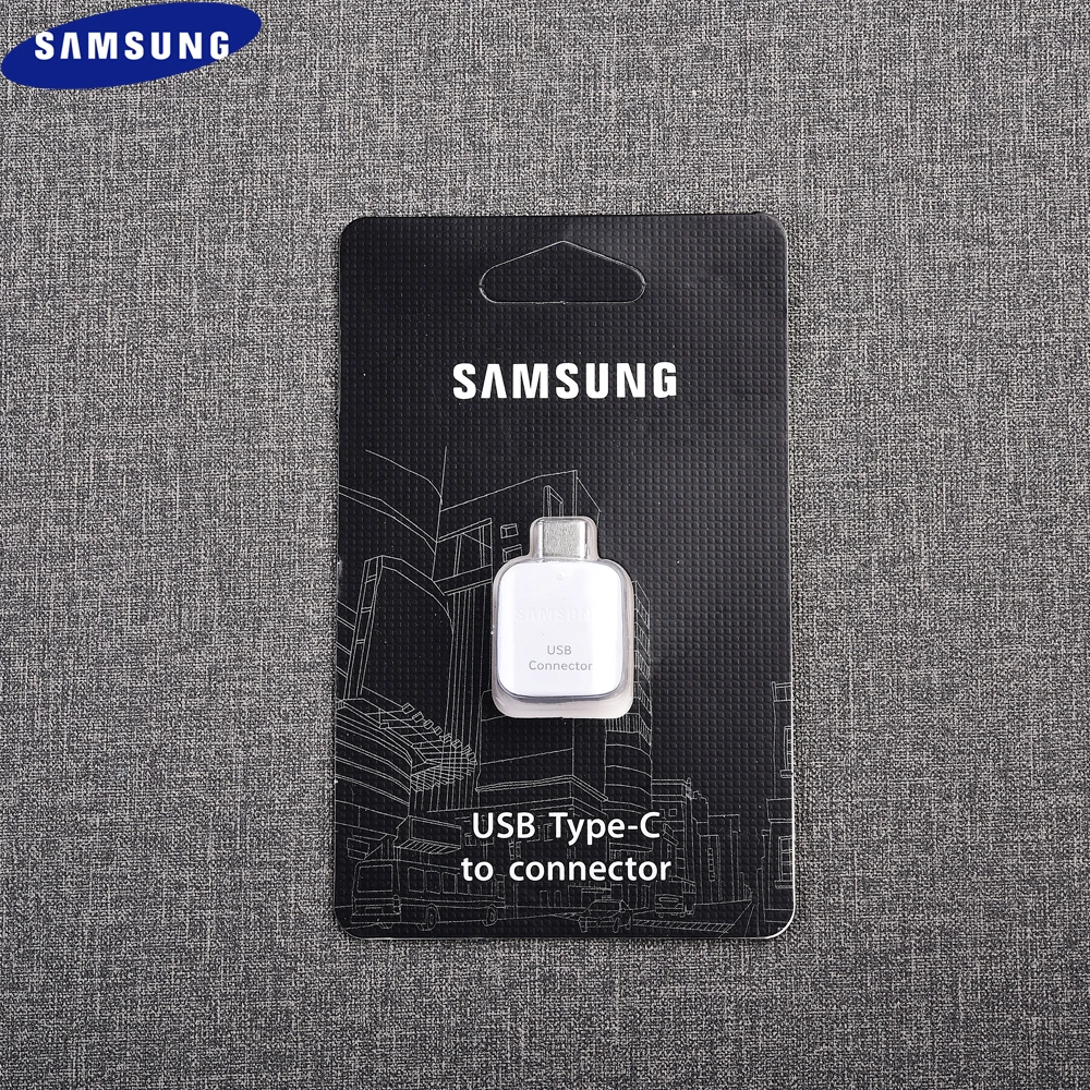 Оригинальный переходник Samsung USB 3 0 TYPE C OTG быстрая передача данных разъем для