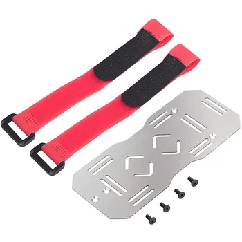 TRX-6 Stainless Steel 150X65mm Additional Battery Tray Plate with Tie For 1/10 RC Crawler Car Traxxas TRX6
TRX-6 Stainless Steel 150X65mm Additional Battery Tray Plate with Tie For 1/10 RC Crawler Car Traxxas TRX6