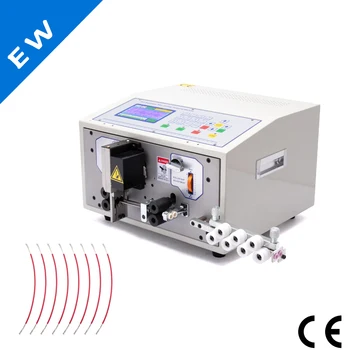 

EW-02B wire cutting and stripping machine from 0.1-2.5mm2 with two conduit production