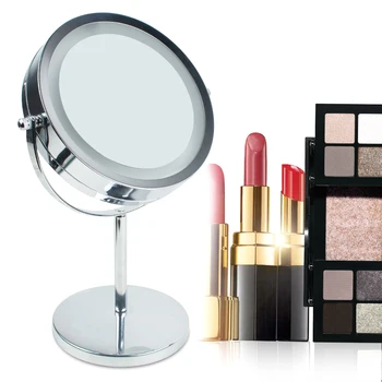 Makeup Mirror 360Degree Rotation Brightness Adjustable Facial Make Up Lamp Mirrors Magnifying Dual 2 Sided Make Up Mirror
Makeup Mirror 360Degree Rotation Brightness Adjustable Facial Make Up Lamp Mirrors Magnifying Dual 2 Sided Make Up Mirror