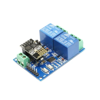 A7-- ESP8266 5V WIFI Relay Module IOT APP Controller 2-Channel Smart Home Automation Board Mobile Phone WiFi Module
A7-- ESP8266 5V WIFI Relay Module IOT APP Controller 2-Channel Smart Home Automation Board Mobile Phone WiFi Module
