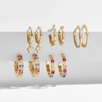 2020 European Fashion Round Ear Ring Set Exaggerated Bling Alloy C Earrings Slub Circle Hoop Earrings Fashion Jewelry
2020 European Fashion Round Ear Ring Set Exaggerated Bling Alloy C Earrings Slub Circle Hoop Earrings Fashion Jewelry