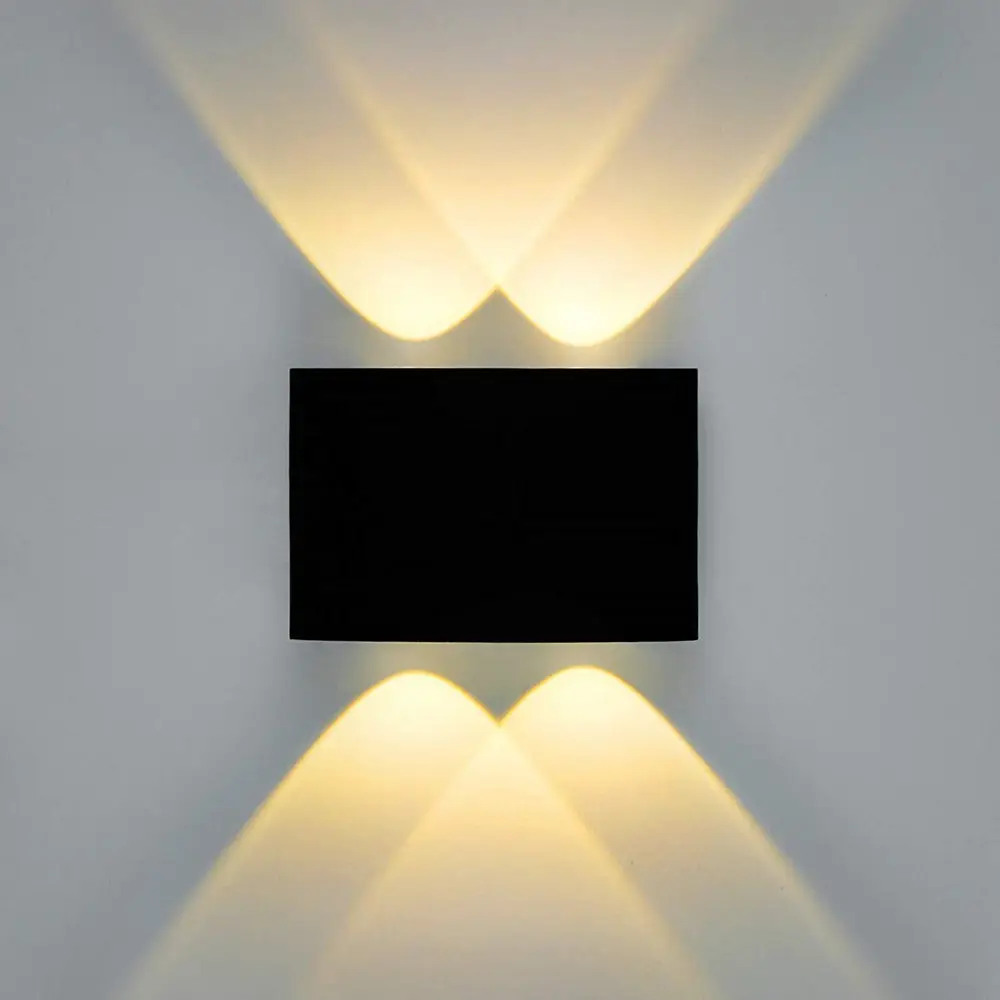 Waterproof LED Wall Light 4W IP65 Porch Garden Lamp Indoor Bedroom Decoration Balcony Front door Aluminium Sconce Lighting | Лампы и