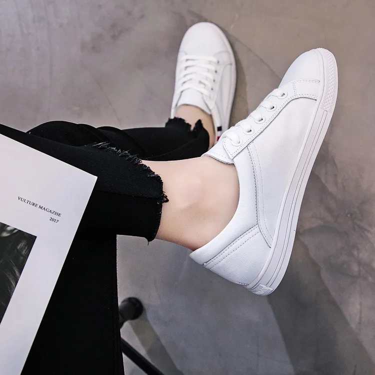 2019 Genuine Leather Spring New Style Versatile Trend Online Celebrity Hot Selling Small White Shoes Significant Foot Small Flat
2019 Genuine Leather Spring New Style Versatile Trend Online Celebrity Hot Selling Small White Shoes Significant Foot Small Flat