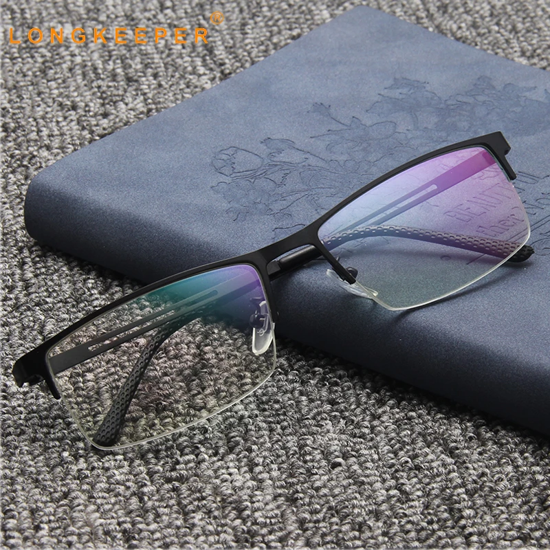 LongKeeper Anti Blue Light Eyeglasses Men Vintage Rectangle Glasses Metal Computer Optical Eyewear Male Spectacles Frame
LongKeeper Anti Blue Light Eyeglasses Men Vintage Rectangle Glasses Metal Computer Optical Eyewear Male Spectacles Frame