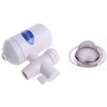 1x Cleanable Ceramic Cartridge Faucet Tap Water Clean Filter & 2x Drain Strainer Home Sink Stainless Steel Mesh Strainer
1x Cleanable Ceramic Cartridge Faucet Tap Water Clean Filter & 2x Drain Strainer Home Sink Stainless Steel Mesh Strainer