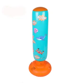 Children Tumbler Punching Bag Training Fitness Vertical Inflatable Boxing Bag Boxing Pillar Tumbler Column Punching Bag Fitness 
Children Tumbler Punching Bag Training Fitness Vertical Inflatable Boxing Bag Boxing Pillar Tumbler Column Punching Bag Fitness