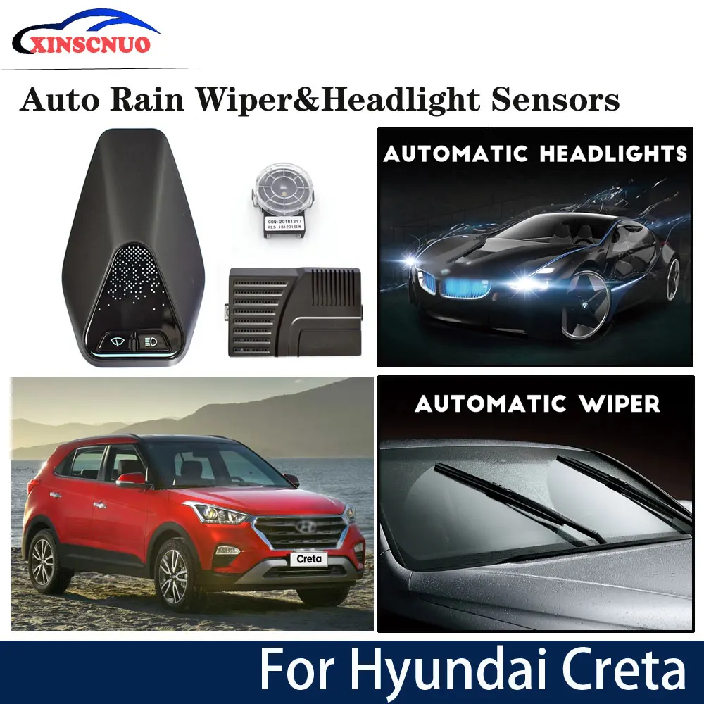 Car smart wiper and headlight sensor For Hyundai Creta 2015 2016 2017 2018 Automatic driving assistant System
Car smart wiper and headlight sensor For Hyundai Creta 2015 2016 2017 2018 Automatic driving assistant System