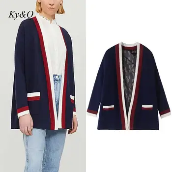 Brand Designer England Style 2019 Winter Women V-neck Color Patchwork Buttonless Knit Cardigan Jacket Long Sweater Christmas
Brand Designer England Style 2019 Winter Women V-neck Color Patchwork Buttonless Knit Cardigan Jacket Long Sweater Christmas