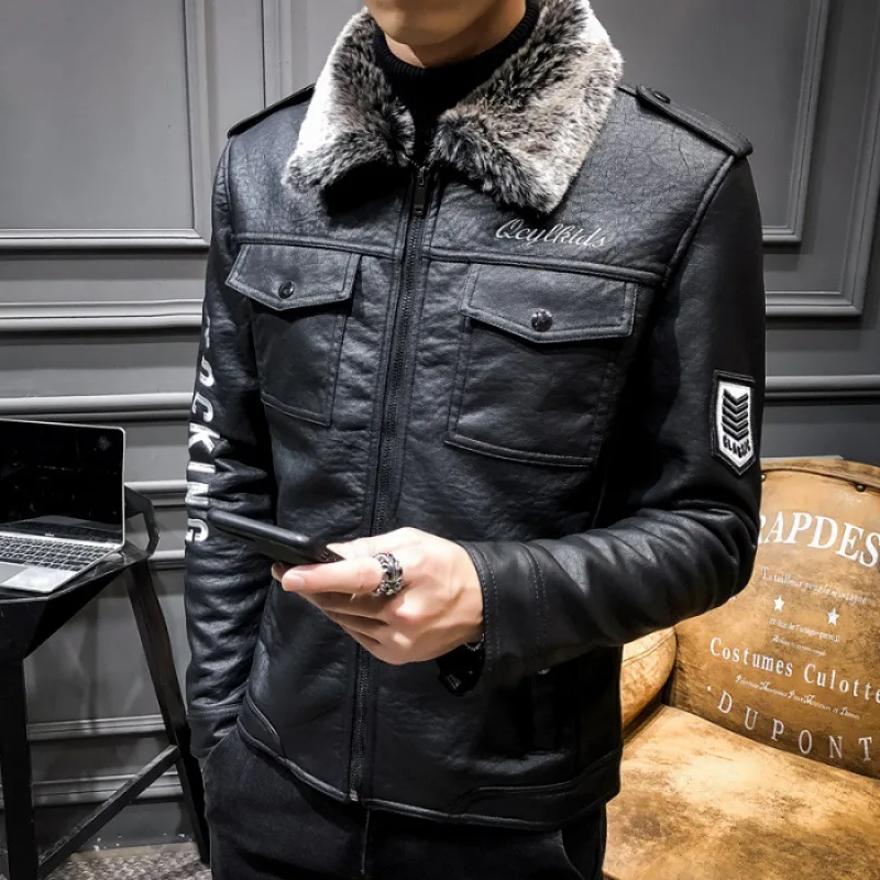 Winter New Style Fur MEN'S Coat plus Velvet Warm Fashion Men'S Wear
Winter New Style Fur MEN'S Coat plus Velvet Warm Fashion Men'S Wear