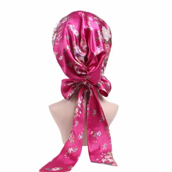 1pc Nightcap Satin Floral Ribbon Bowknot Hair Loss Caps Sleeping Cap Headscarf for Girls
1pc Nightcap Satin Floral Ribbon Bowknot Hair Loss Caps Sleeping Cap Headscarf for Girls