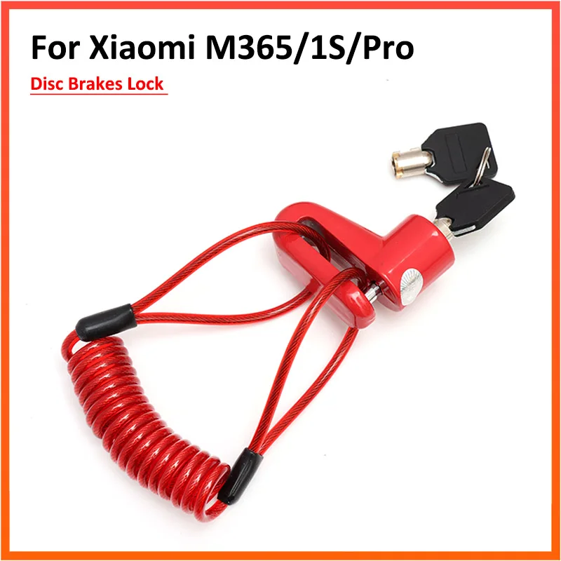 Дисковые тормоза замок со стальным проводом для Xiaomi M365 /Pro Универсальный электрический скутер защита от кражи аксессуары
Дисковые тормоза замок со стальным проводом для Xiaomi M365 /Pro Универсальный электрический скутер защита от кражи аксессуары