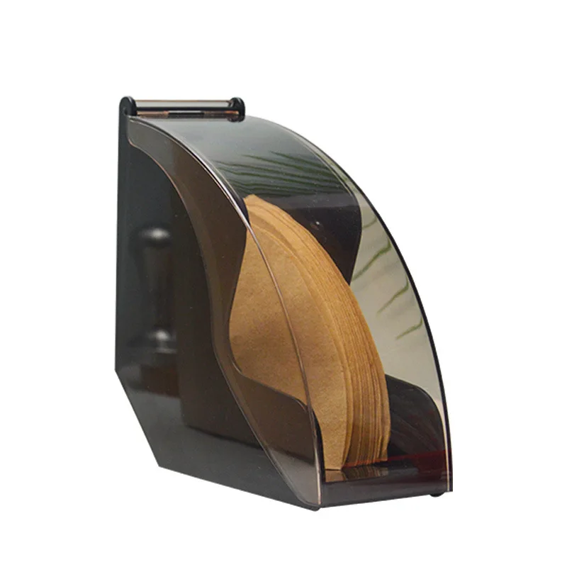NEW Filter Paper Holder/Tapered Filter Paper Box Filtering Paper Storage Rack Stand Coffee Tools Dust-Proof With Cover
NEW Filter Paper Holder/Tapered Filter Paper Box Filtering Paper Storage Rack Stand Coffee Tools Dust-Proof With Cover