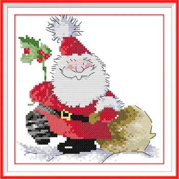 Joy Sunday Santa Claus Patterns Cross Stitch Kit 14CT DMC Cross Stitch Printed Canvas Needlework Set Christmas Home Decoration
Joy Sunday Santa Claus Patterns Cross Stitch Kit 14CT DMC Cross Stitch Printed Canvas Needlework Set Christmas Home Decoration