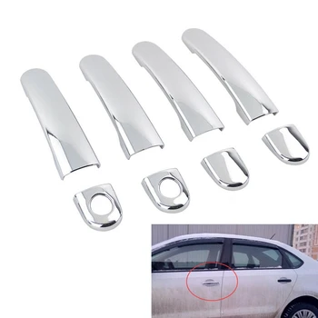 Chrome Door Handle Cover Trim with 2 Key Hole for Golf 4 Jetta4 Mk4 Passat B5 POLO- 1998-2005
Chrome Door Handle Cover Trim with 2 Key Hole for Golf 4 Jetta4 Mk4 Passat B5 POLO- 1998-2005